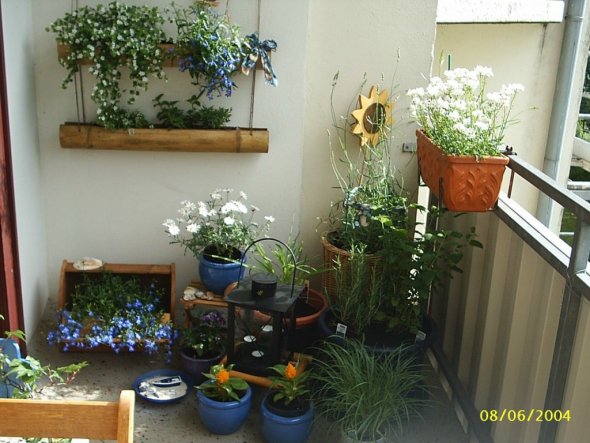 Garten 'Balkon im Frühling'