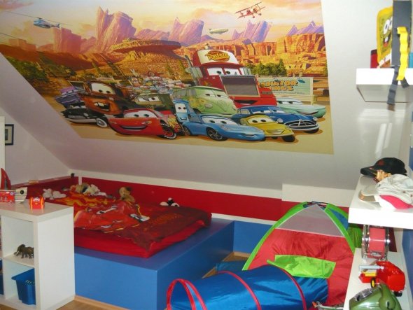 Kinderzimmer 'Joshi´s neues Reich "Cars"'
