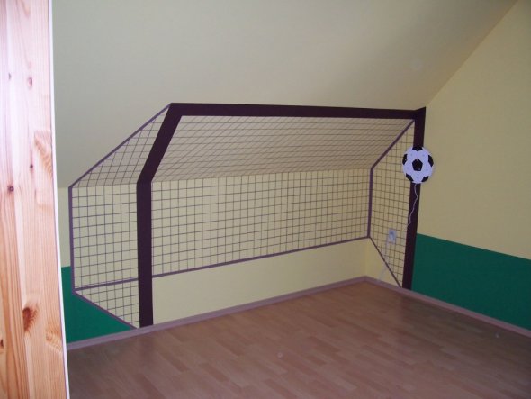 Kinderzimmer 'Fußballflair im kinderzimmer  http://s9.gladiatus.de/game/c.php?uid=83752'