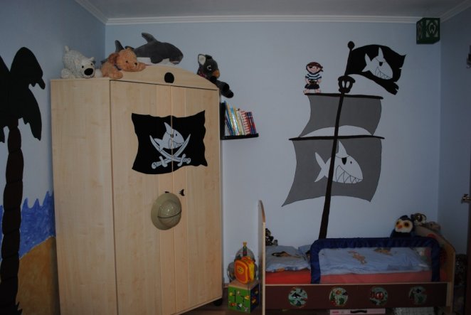 Kinderzimmer 'Finlays Piratenzimmer'
