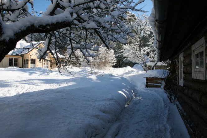 Hausfassade / Außenansichten 'Winter 2010'